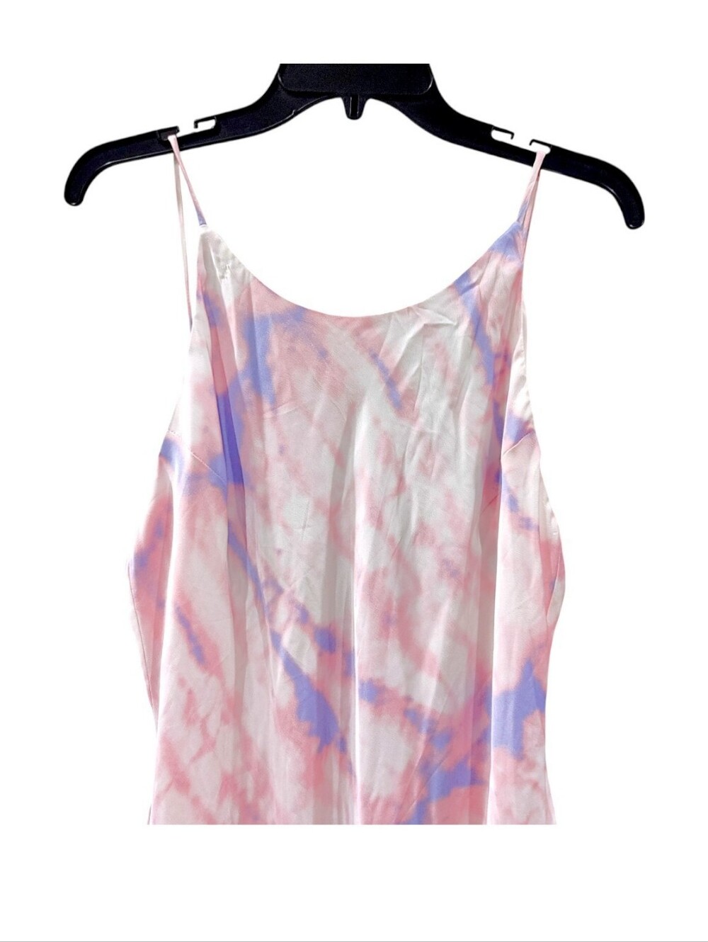 Astr The Label Pink Purple Bias Cut Sleeveless Satin Midi Slip Dress Size XL - Picture 8 of 12